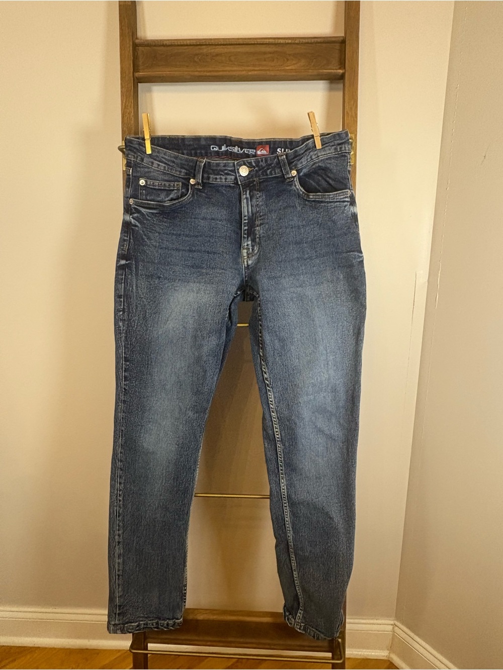 Quiksilver Women's Indigo Straight-Leg Jeans